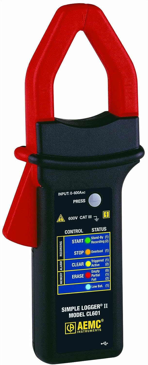 AEMC CL601 Simple Logger II Single-Channel Clamp-On Current Data Logger Review