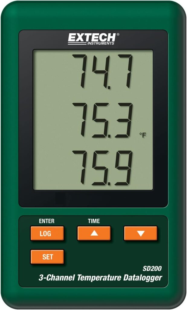 Extech SD200 3-Channel Temperature Datalogger