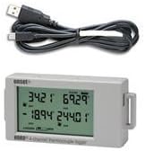 Onset HOBO UX120-014M 4-Channel Thermocouple Data Logger w/USB Cable