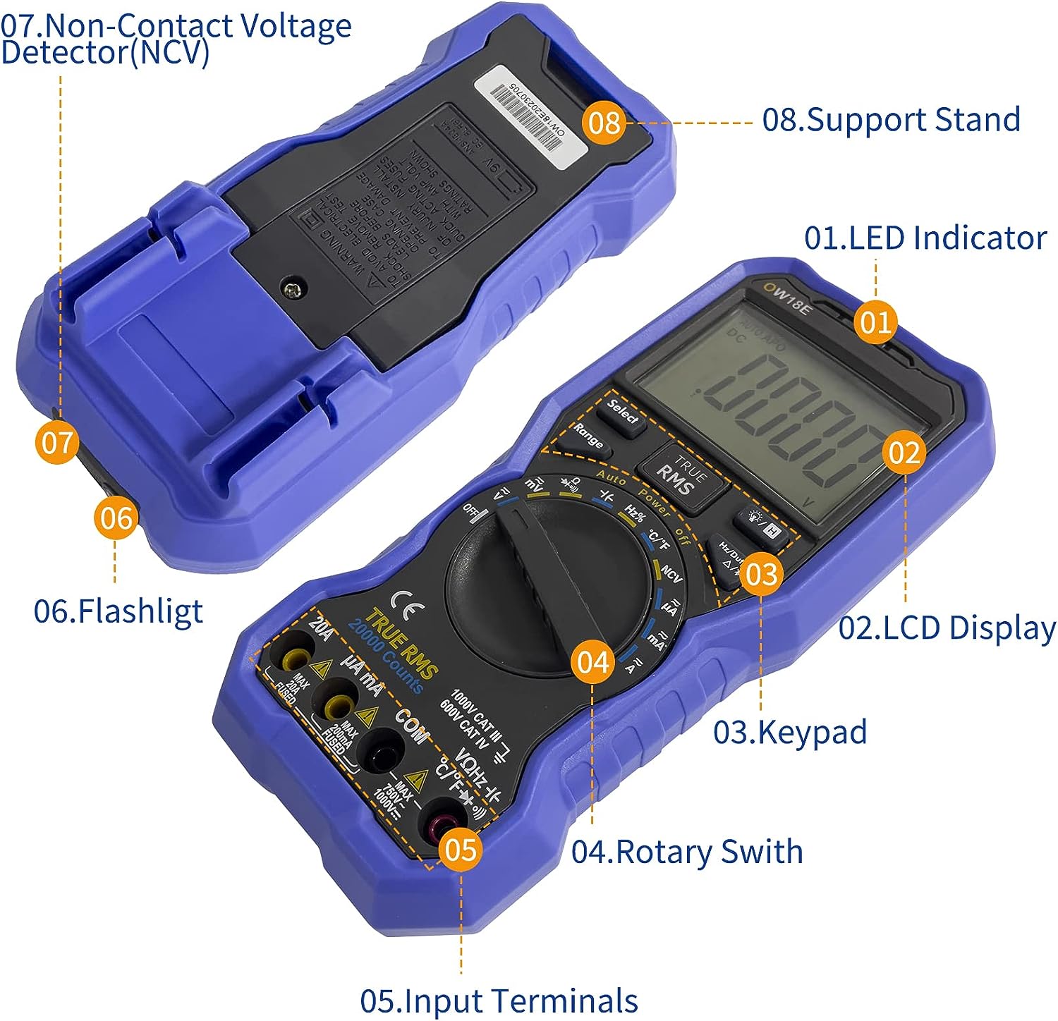 OWON OW18E Bluetooth Digital Multimeter Review