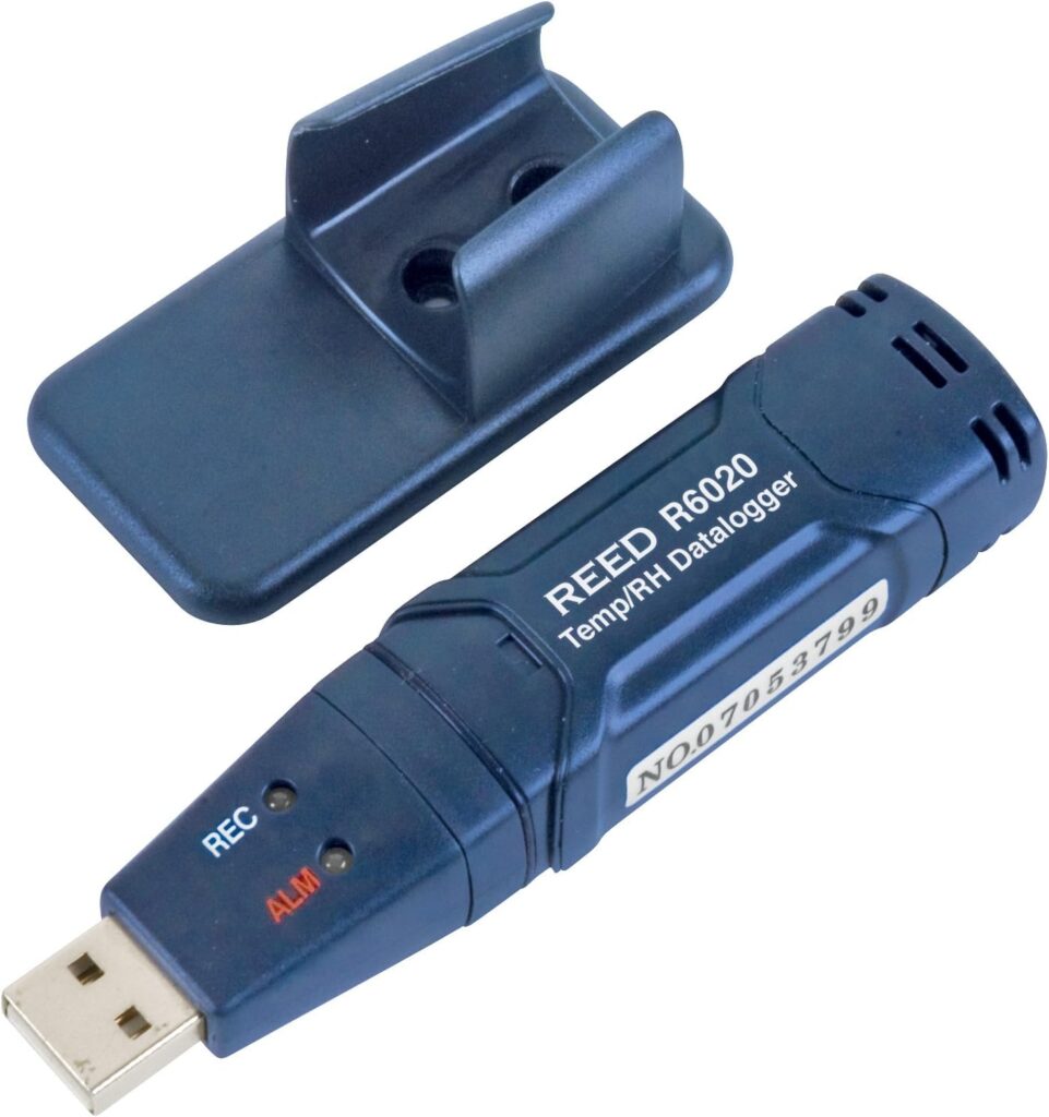 REED Instruments R6020 Temperature  Humidity USB Data Logger