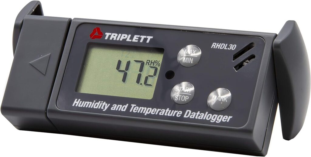 Triplett RHDL30 Temperature / Humidity PDF Data Logger - Record 24,000 Readings Each