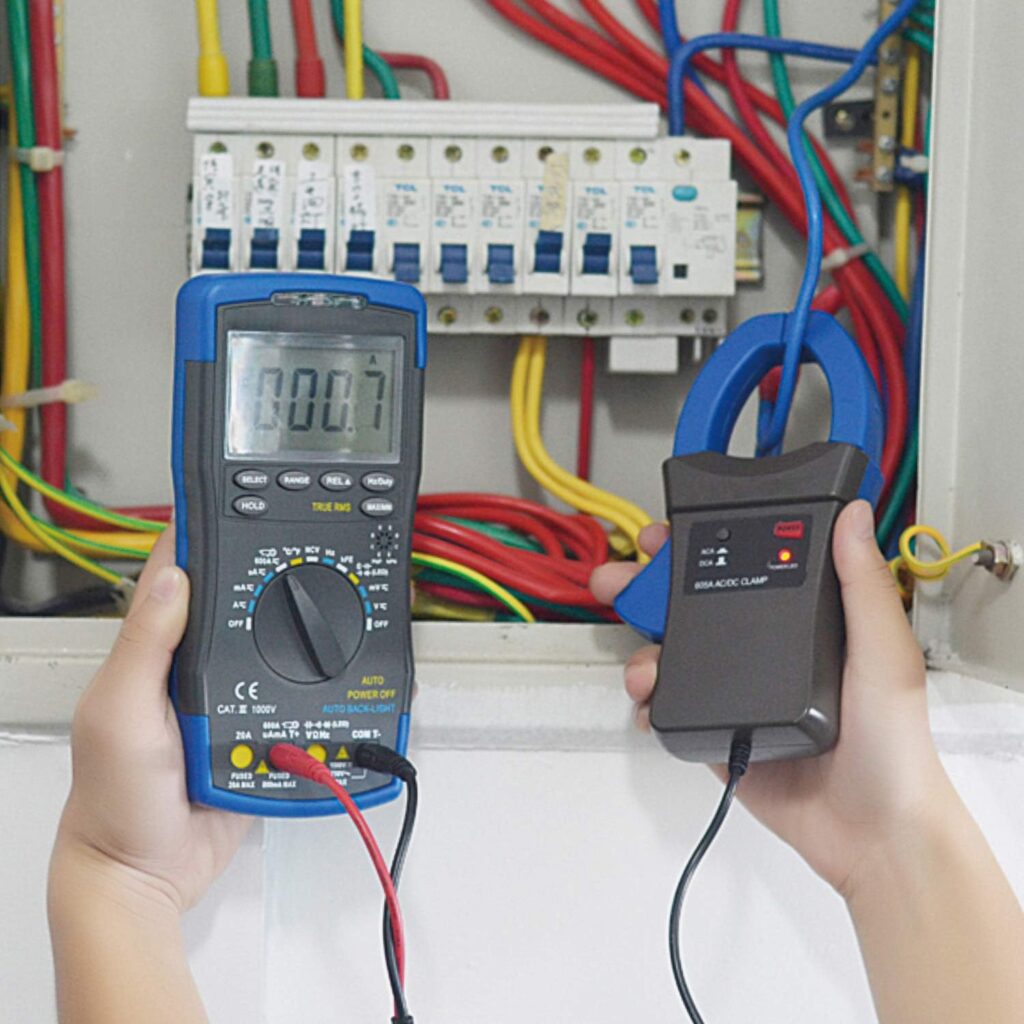 BTMETER BT-90EPC Data Logging AC/DC Digital Multimeter + BT-605A Current Clamp Probe