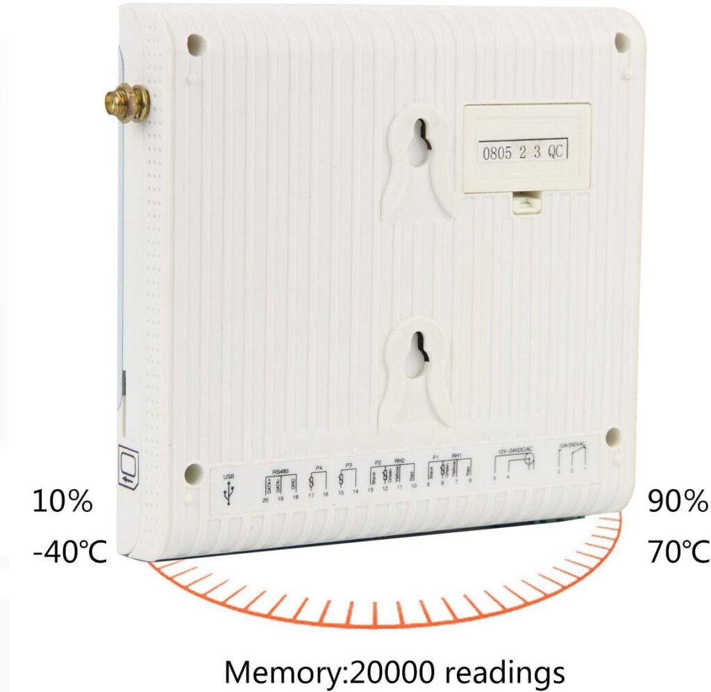 Elitech Temperature and Humidity Data Logger Recorder Wireless Built-in 3G, RCW-400A