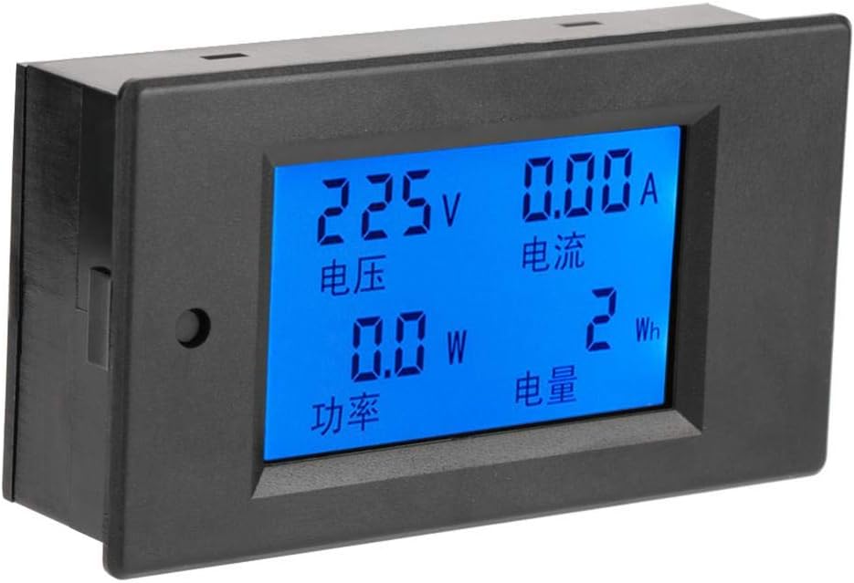 PEACEFAIR PZEM-021 LCD Display Digital Current Voltage 20A AC 80-260V AC Voltage Power Energy Meter Multimeter Ammeter Voltmeter