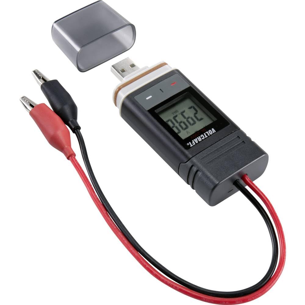 VOLTCRAFT DL-250V Voltage Data Logger Dimensions Voltage 0.01 to 30V PDF Function