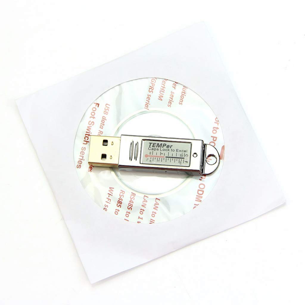 appuivbt USB Sensor Control Alarm Data Logger Tester Temperature Measurement USB Thermometer for PC Laptop