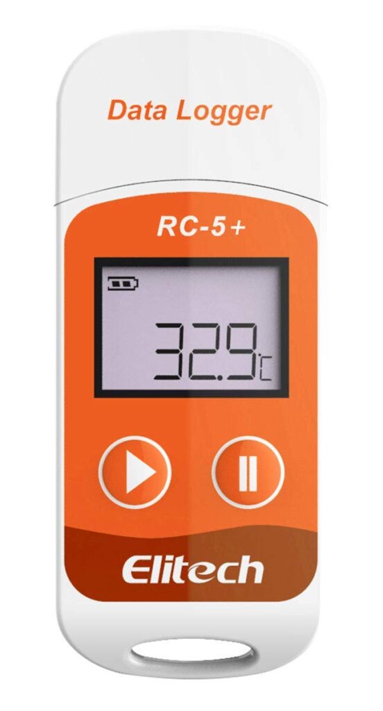 [ISO 17025 Certified] Elitech RC-5+ USB Temperature Data Logger Reusable Recorder PDF DDL